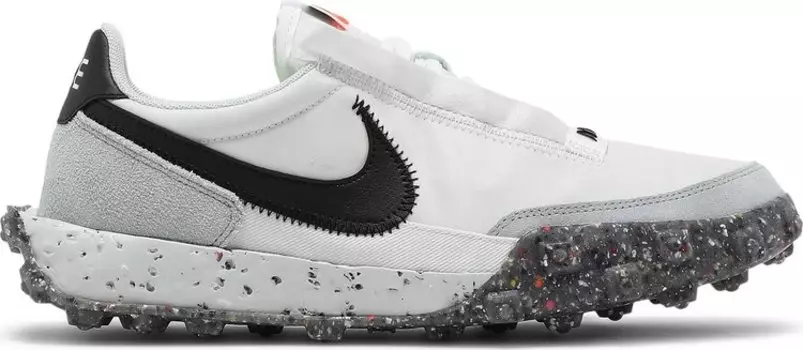 Кроссовки Nike Wmns Waffle Racer Crater 'White Black', белый
