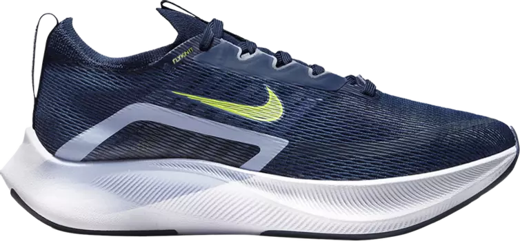 Кроссовки Nike Wmns Zoom Fly 4 'Mystic Navy Light Marine', синий