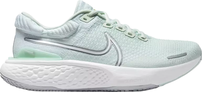 Кроссовки Nike Wmns ZoomX Invincible Run Flyknit 2 'Barely Green Mint Foam', зеленый