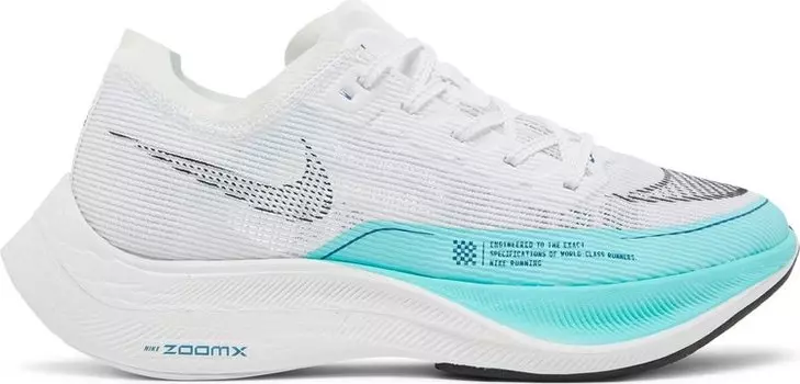 Кроссовки Nike Wmns ZoomX Vaporfly Next% 2 'White Aurora Green', белый