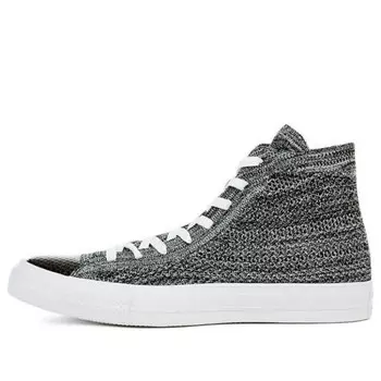 Кроссовки nike x chuck taylor all star flyknit high 'wolf grey' Converse, серый