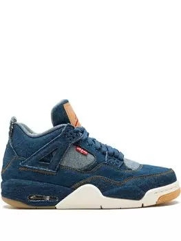 Кроссовки Nike x Levi's Air 4 Retro Jordan, синий