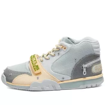 Кроссовки Nike x Travis Scott Air Trainer, желто-серый