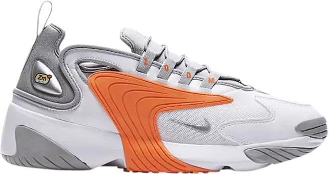 Кроссовки Nike Zoom 2K 'White Total Orange', белый