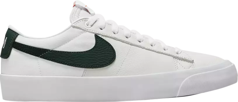 Кроссовки Nike Zoom Blazer Low Pro GT SB 'Orange Label', белый