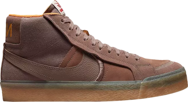 Кроссовки Nike Zoom Blazer Mid Premium Plus SB 'Brown Gum', коричневый