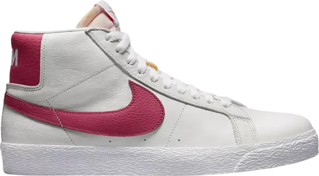 Кроссовки Nike Zoom Blazer Mid SB 'Sweet Beet', белый