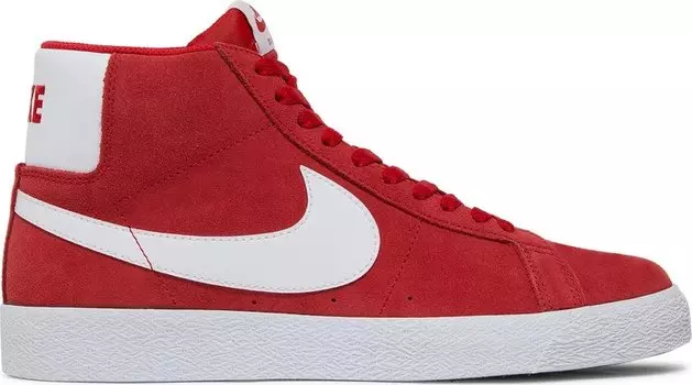 Кроссовки Nike Zoom Blazer Mid SB 'University Red', красный