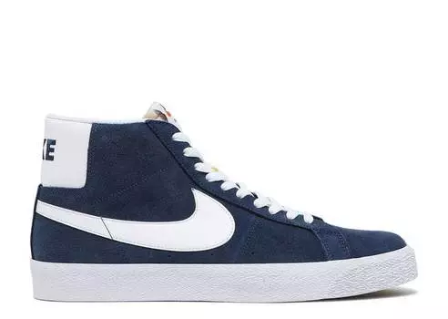 Кроссовки Nike ZOOM BLAZER MID SB 'NAVY', нави