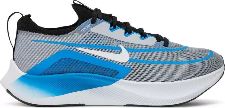 Кроссовки Nike Zoom Fly 4 'Wolf Grey Photo Blue', серый