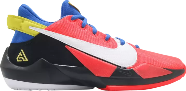 Кроссовки Nike Zoom Freak 2 GS 'Bright Crimson', оранжевый