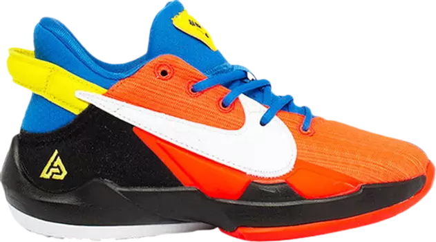 Кроссовки Nike Zoom Freak 2 PS 'Bright Crimson', оранжевый