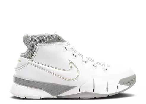 Кроссовки Nike ZOOM KOBE 1 GS 'WHITE SHARK', белый