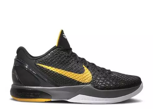 Кроссовки Nike ZOOM KOBE 6 'BLACK DEL SOL', черный