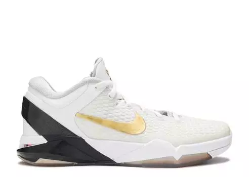 Кроссовки Nike ZOOM KOBE 7 SYSTEM ELITE 'HOME', белый