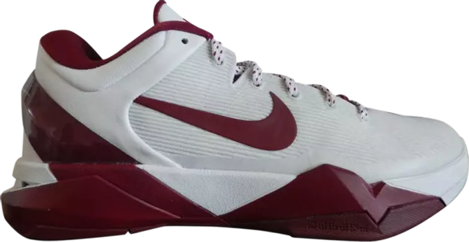 Кроссовки Nike Zoom Kobe 7 System TB 'White Maroon', белый