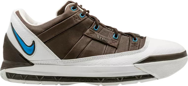 Кроссовки Nike Zoom LeBron 3 Low 'Baroque Brown', белый
