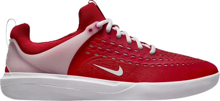 Кроссовки Nike Zoom Nyjah 3 SB 'University Red White', красный