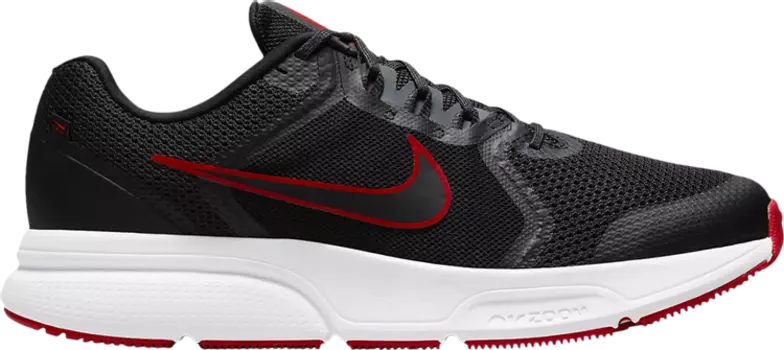 Кроссовки Nike Zoom Span 4 'Black University Red', черный