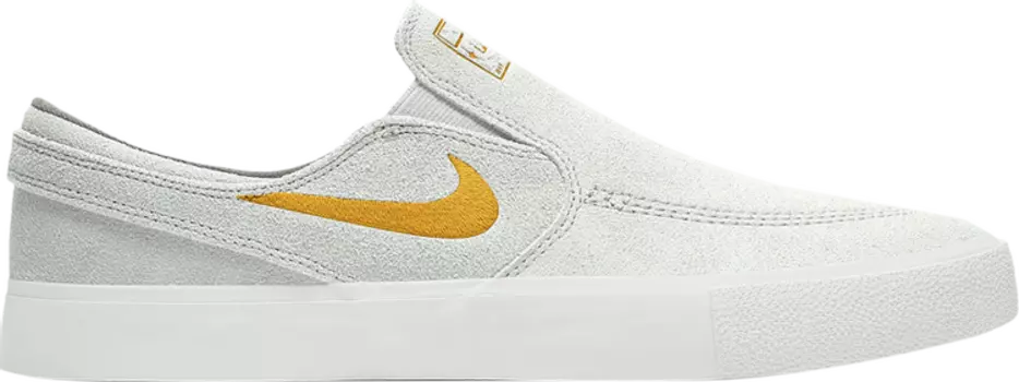 Кроссовки Nike Zoom Stefan Janoski Slip RM SB 'Summit White University Gold', белый