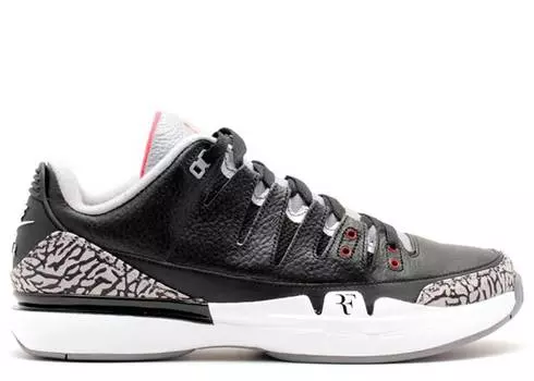Кроссовки Nike ZOOM VAPOR TOUR AJ3 'BLACK WHITE', черный