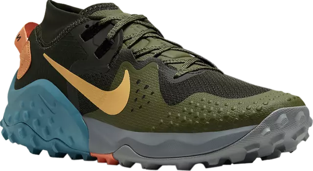 Кроссовки Nike Zoom Wildhorse 6 'Olive', зеленый