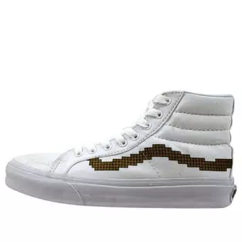 Кроссовки nintendo x sk8-hi slim 'coins' Vans, белый
