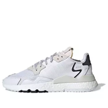 Кроссовки nite jogger 'crystal white' Adidas, мультиколор