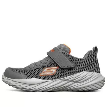 Кроссовки nitro sprint 'grey orange' Skechers, серый
