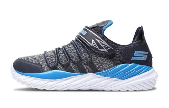 Кроссовки Nitro Sprint Kids Lifestyle GS Low-top Charcoal Grey/Blue Skechers