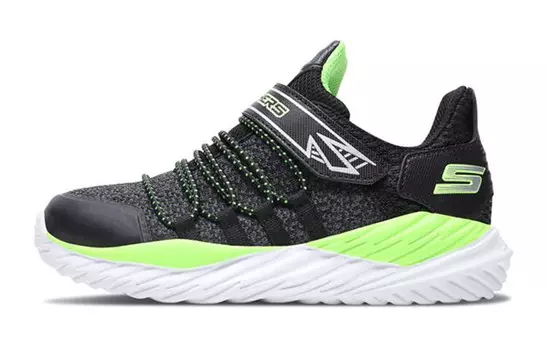 Кроссовки Nitro Sprint Kids Lifestyle GS Low-top Black/Limone Skechers