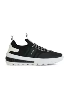 Кроссовки низкие ACTIVART Geox, цвет black white