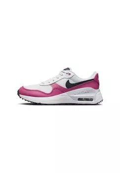 Кроссовки низкие AIR MAX SYSTM UNISEX Nike Sportswear, цвет white fierce pink pure platinum obsidian