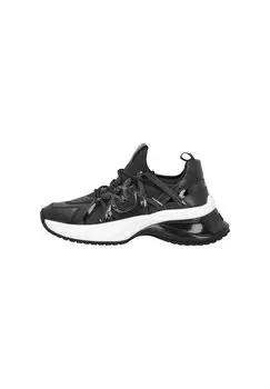 Кроссовки низкие ARIEL Pinko, цвет patent black