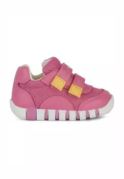 Кроссовки низкие B IUPIDOO Geox, цвет dark pink yellow