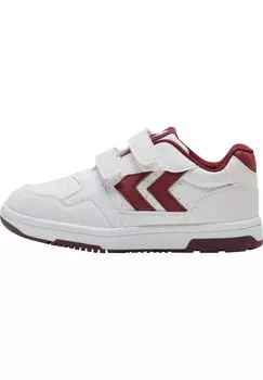 Кроссовки низкие CAMDEN JR Hummel, цвет white red