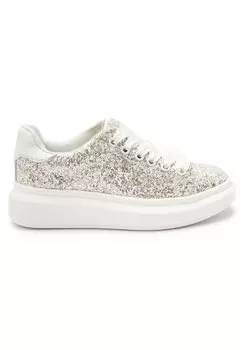 Кроссовки низкие CHUNKY Next, цвет ivory cream glitter