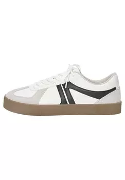 Кроссовки низкие CHUNKY SOLE RETRO PULL&BEAR, цвет white