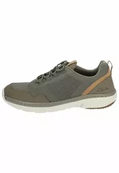 Кроссовки низкие Clarks, цвет stone combi