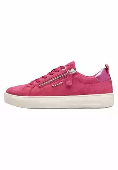 Кроссовки низкие COMFORT Tamaris, цвет fuxia nubuc