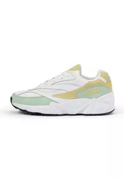 Кроссовки низкие Fila, цвет white smoke green