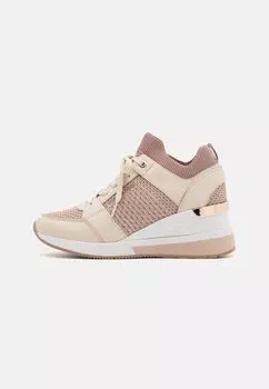Кроссовки низкие GEORGIE TRAINER MICHAEL Michael Kors, цвет soft pink