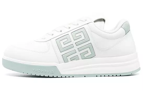 Кроссовки низкие Givenchy G4, белый / бирюзовый