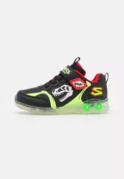 Кроссовки низкие ILLUMI-BRIGHTS Skechers, цвет black/lime//red