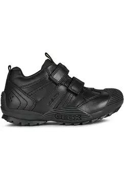 Кроссовки низкие JR SAVAGE Geox, цвет black