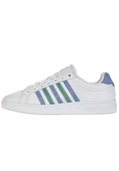 Кроссовки низкие K-SWISS, цвет wht ash blue berl grn