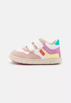 Кроссовки низкие KICKMOTION Kickers, цвет beige/rose/jaune