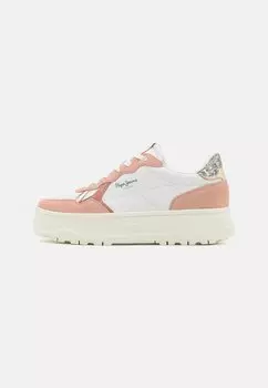 Кроссовки низкие KORE Pepe Jeans, цвет dirty pink