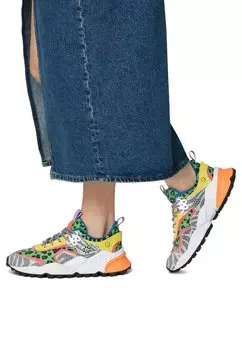 Кроссовки низкие KOTETSU Flower Mountain, цвет grau