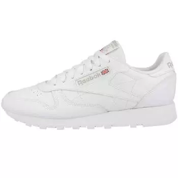 Кроссовки низкие кожаные унисекс взрослые REEBOK, цвет weiss